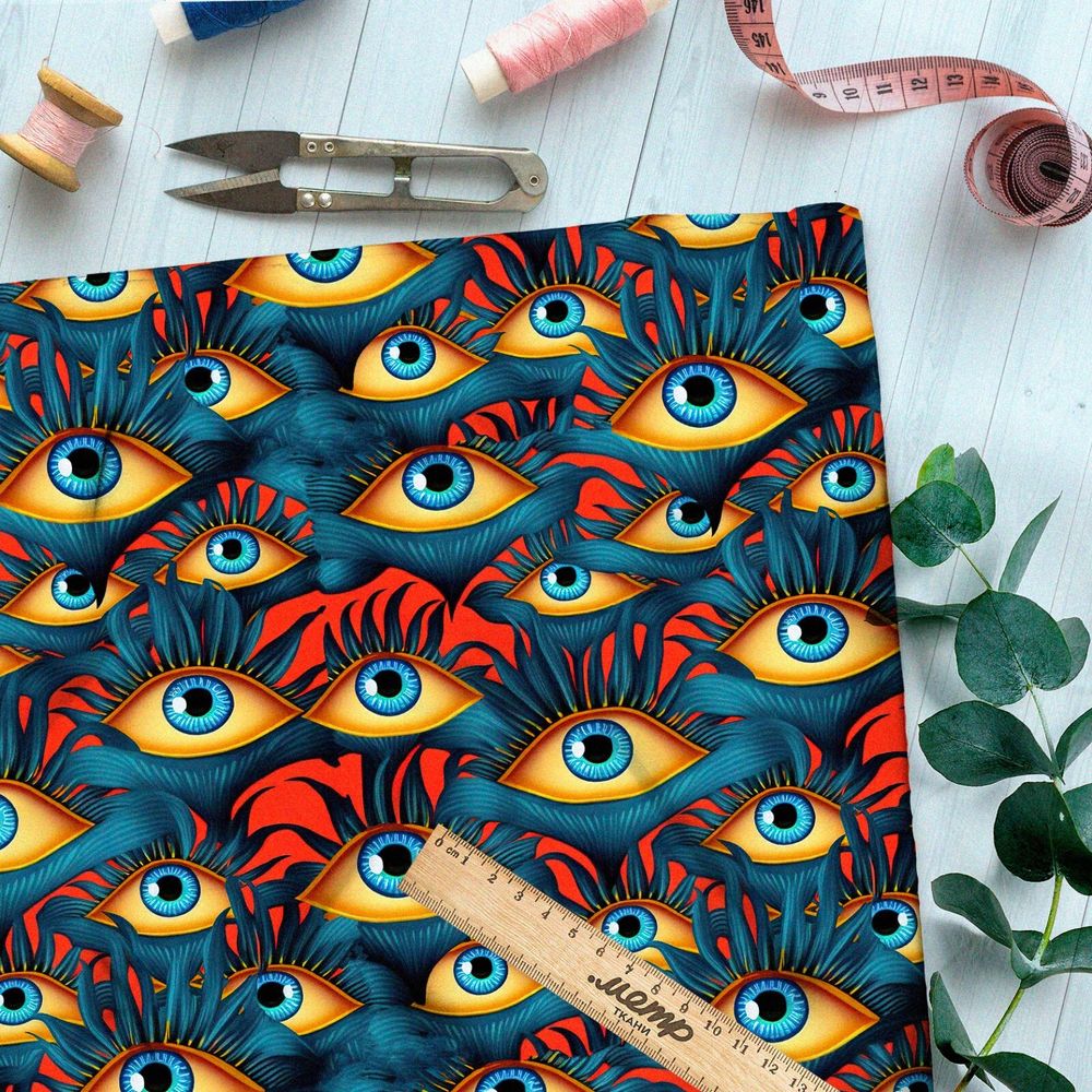 Ткань блэкаут  у страха глаза велики