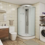 Душевая кабина Niagara Eco 100х100 E100/13/MT стекло матовое/профиль хром