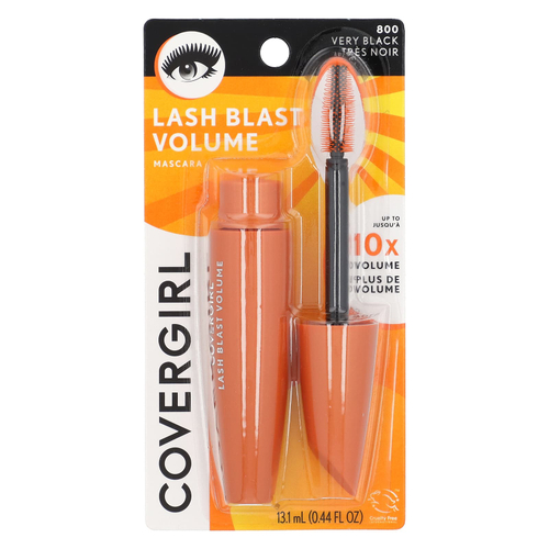 Covergirl, Lash Blast, тушь для ресниц, объем, оттенок 800 очень черный, 13,1 мл (0,44 жидк. унции)