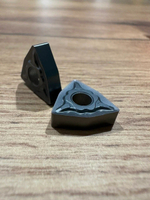 Пластина токарная WNMG080408-MF ZP357 (твердосплавная) для нержавеющей стали и универсальных сплавов