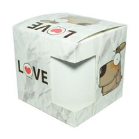Подарочная коробка "LOVE собачка", для кружки