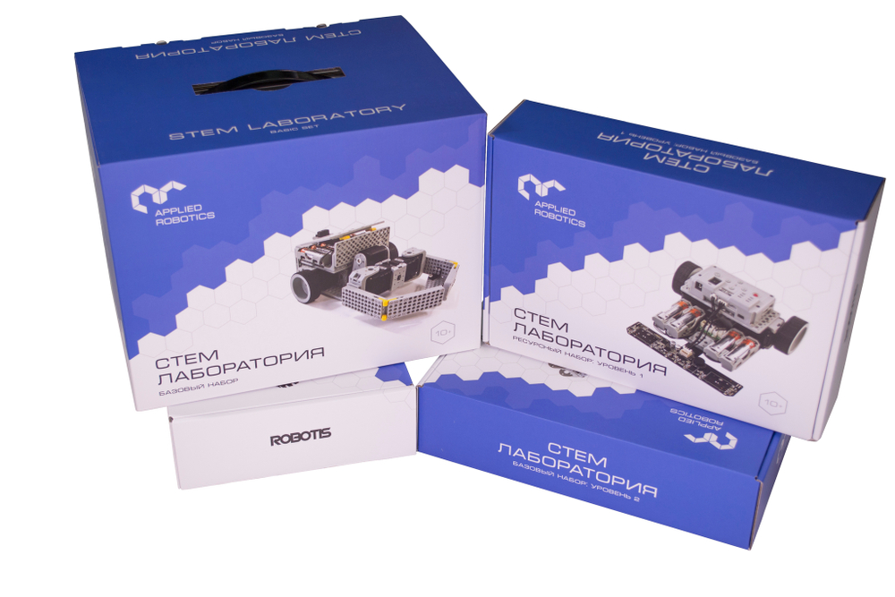 Образовательный робототехнический комплект "СТЕМ Лаборатория" (STEM/STEAM Лаборатория)