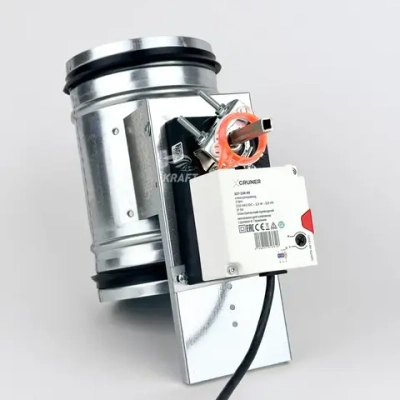 Клапан воздушный с электроприводом GRUNER DCGAr 125+227-230-05