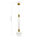 Светильник подвесной TACCHE LED 6W 3000K