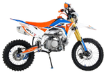 Питбайк MOTAX MX 125 (17/14) черный-белый-оранжевый