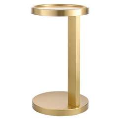 Столик приставной Yanis, Ø25х45 см, золотой