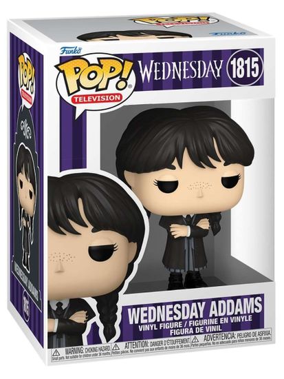 Фигурка Funko POP! TV Wednesday S2 Wednesday Addams (1815) 86679 / Фигурка Фанко ПОП! по мотивам сериала "Уэнздей", Уэнздей Аддамс. Товар уцененный