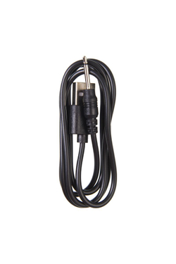 Черно-красный двусторонний вибромассажер Black&Red - 21 см.