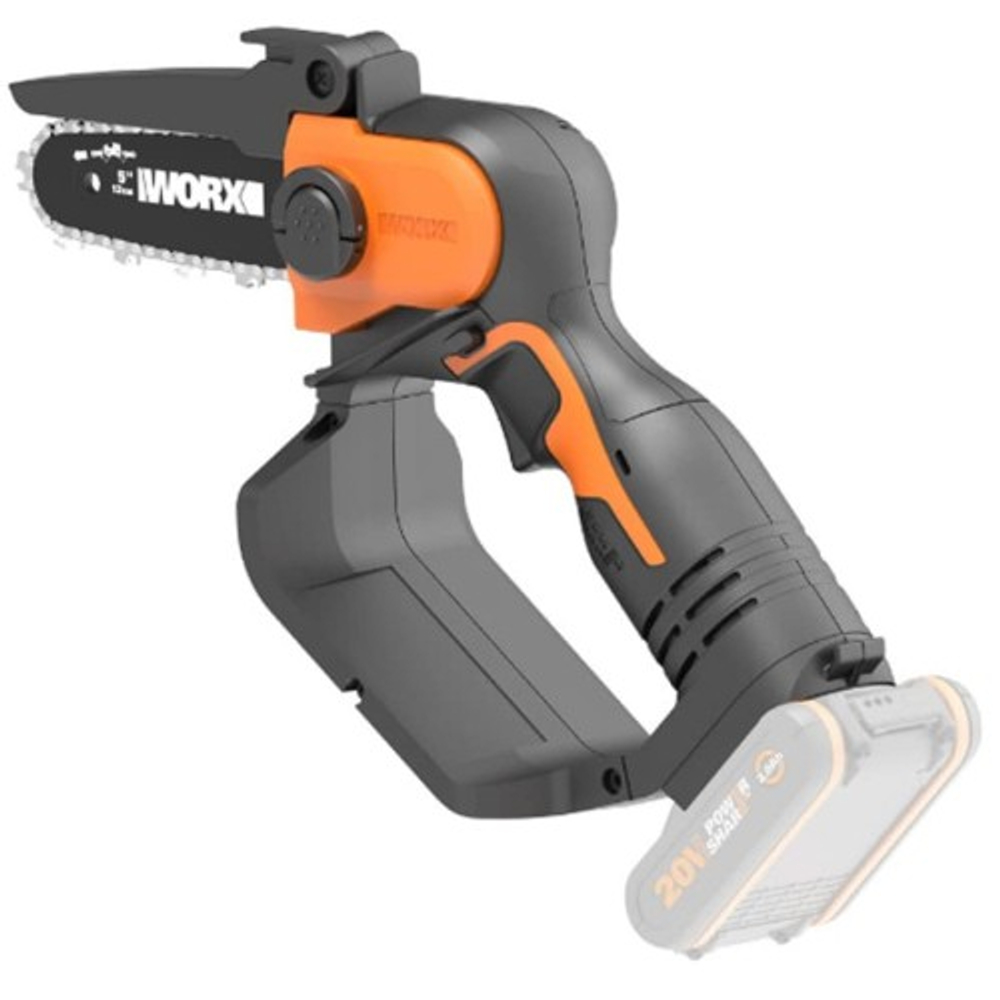 Пила цепная аккумуляторная Worx WG324E 20В, 2Ач х1, ЗУ 2А, коробка