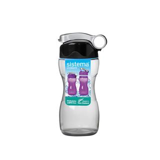 Бутылка для воды Sistema &quot;Hydrate&quot; 475 мл, цвет Черный