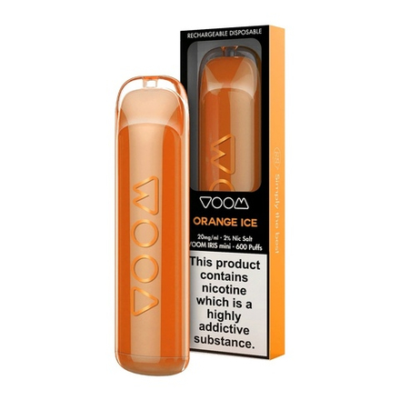 Voom Iris Mini Orange ice (Апельсин-холодок) 800 затяжек 20мг (2%)