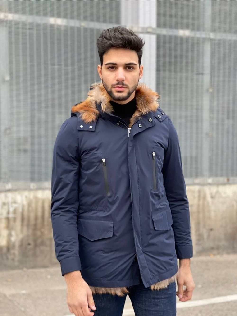 Куртка с мехом Loro Piana