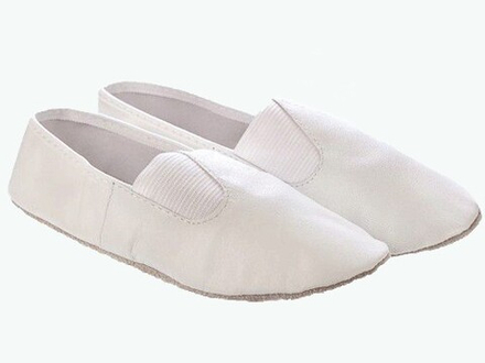 Чешки к/з белые 39 (26 см) #09975