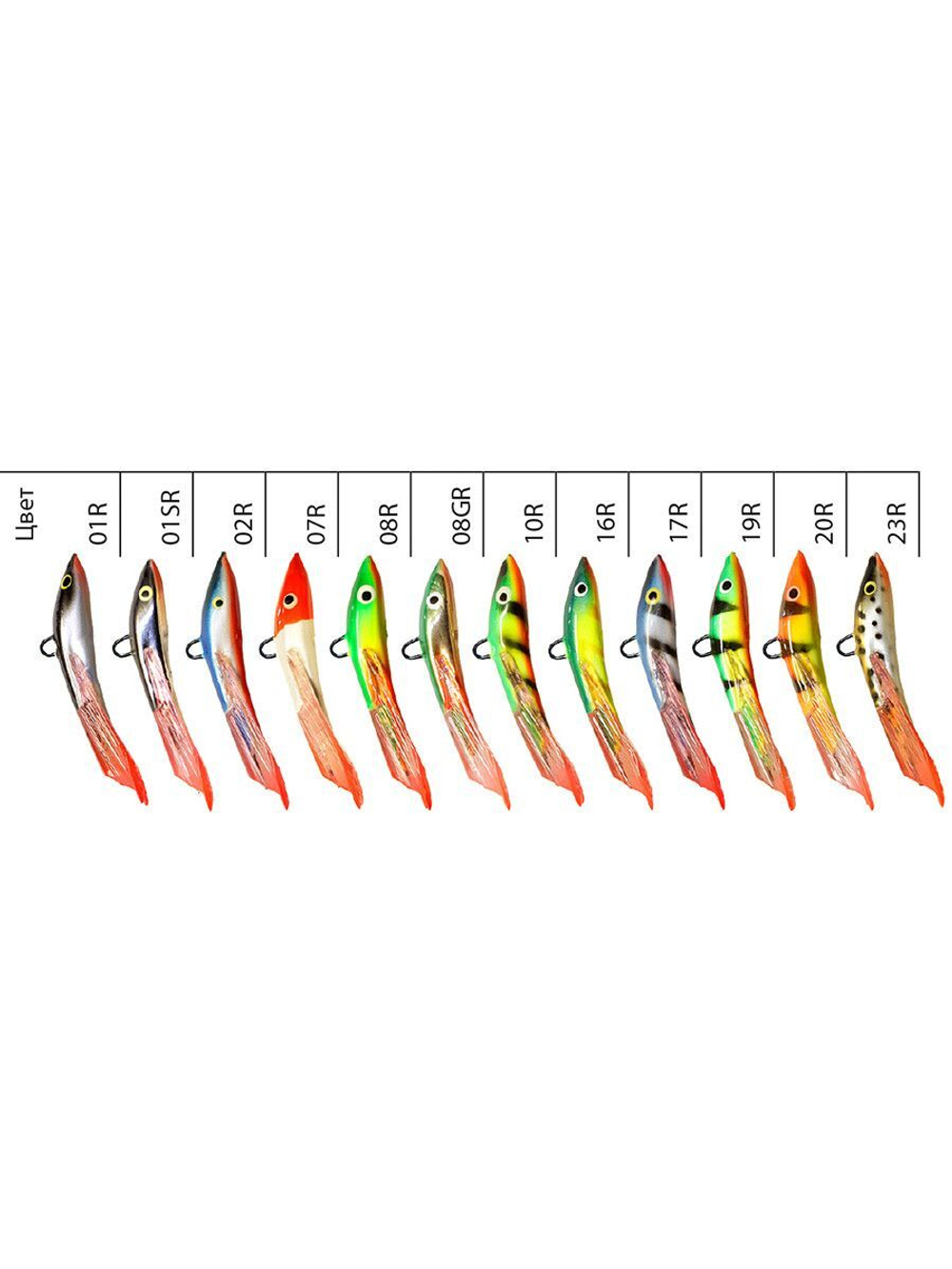 Балансир рыболовный HOPPER-3D 47mm 1 штука 7 г.