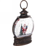 Сувенир с подсветкой Christmas «Шар - Сказочный Дед Мороз» 12,7х9х3,6 см (3хAG13)