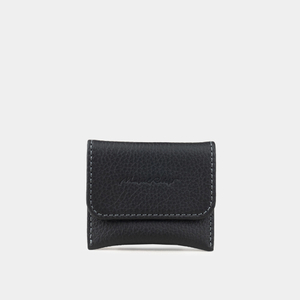 Кофр для украшений Small из кожи теленка, черного цвета