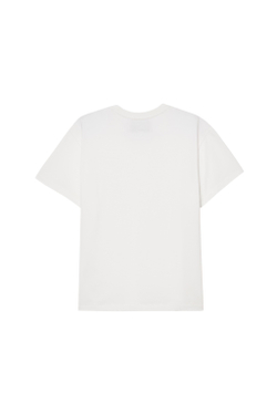 ZARA X BENITO ANTONIO ФУТБОЛКА ОБЛЕГАЮЩЕГО КРОЯ, ЖЕЛТОВАТО-БЕЛЫЙ
