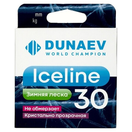 Леска DUNAEV ICE LINE 30m  0.14мм