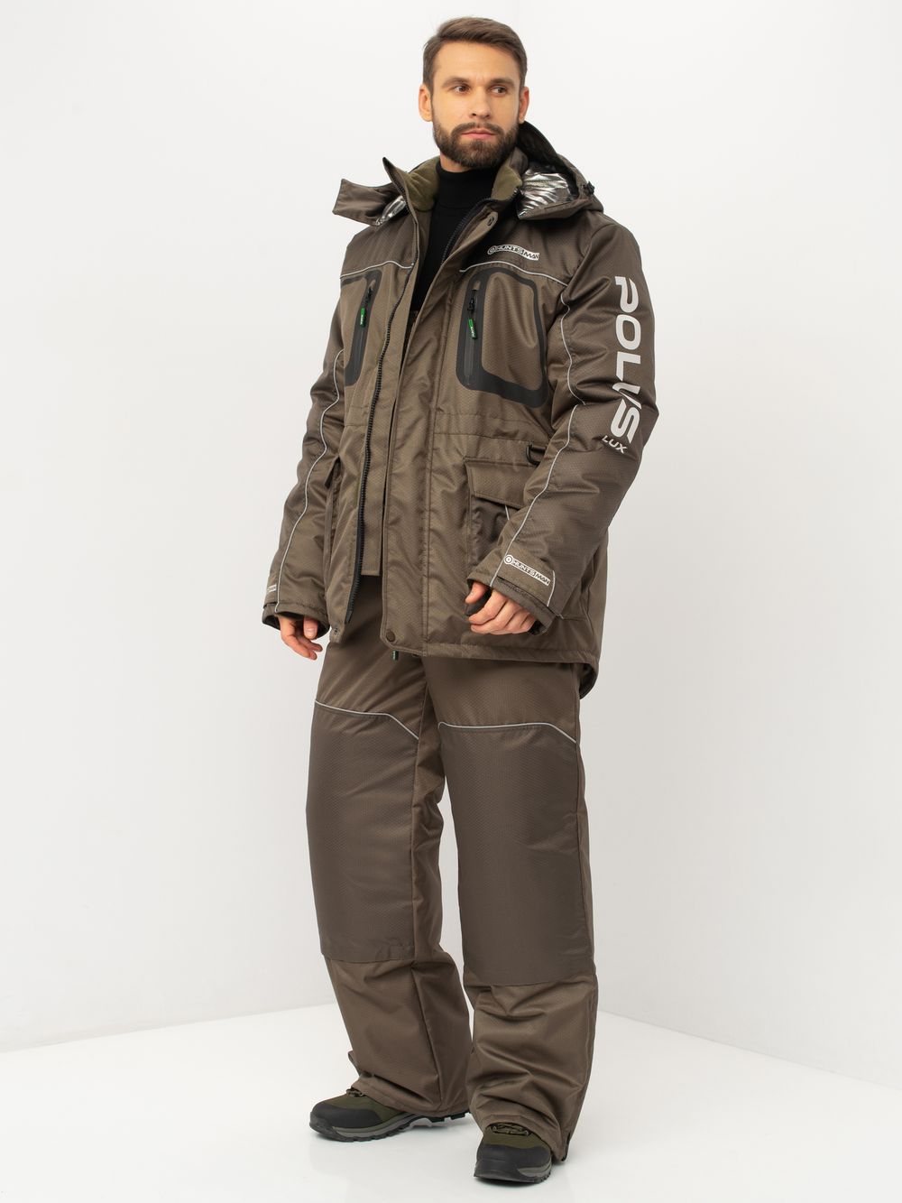 Костюм зимний Полюс LUX ткань Cell цвет Хаки