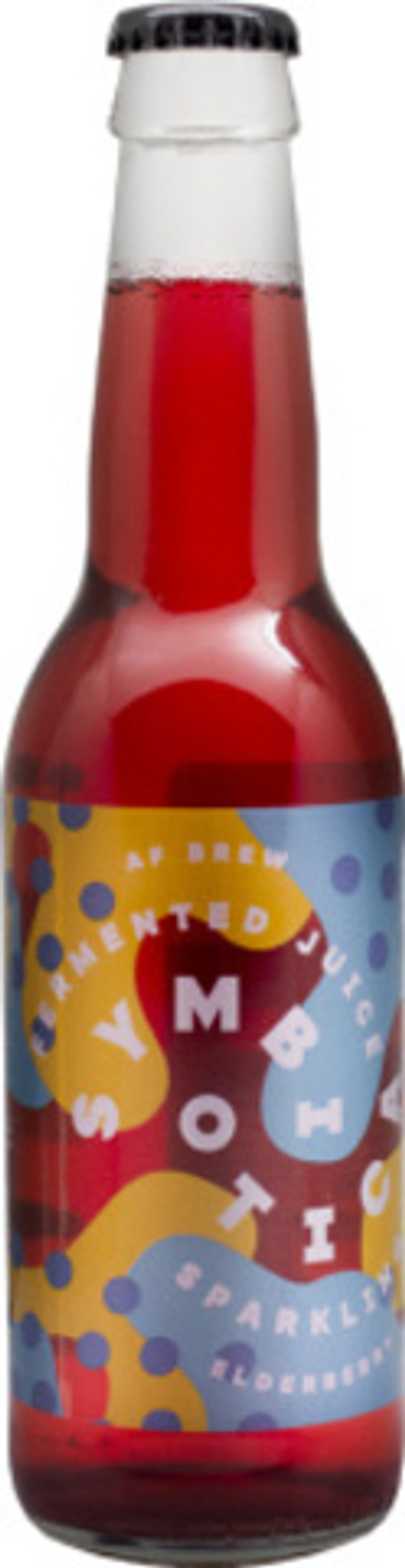 Сидр Аф Брю Симбиотика Элдерберри / Cider AF Brew Symbiotica Elderberry 0.33 - стекло