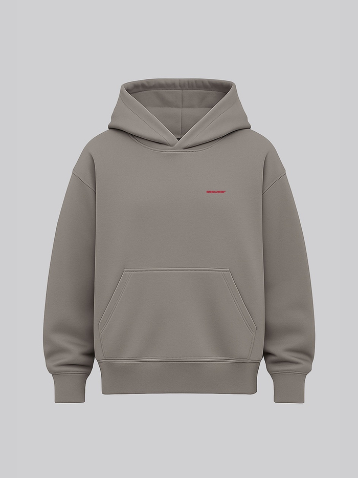 Худи Small Logo (Taupe grey)