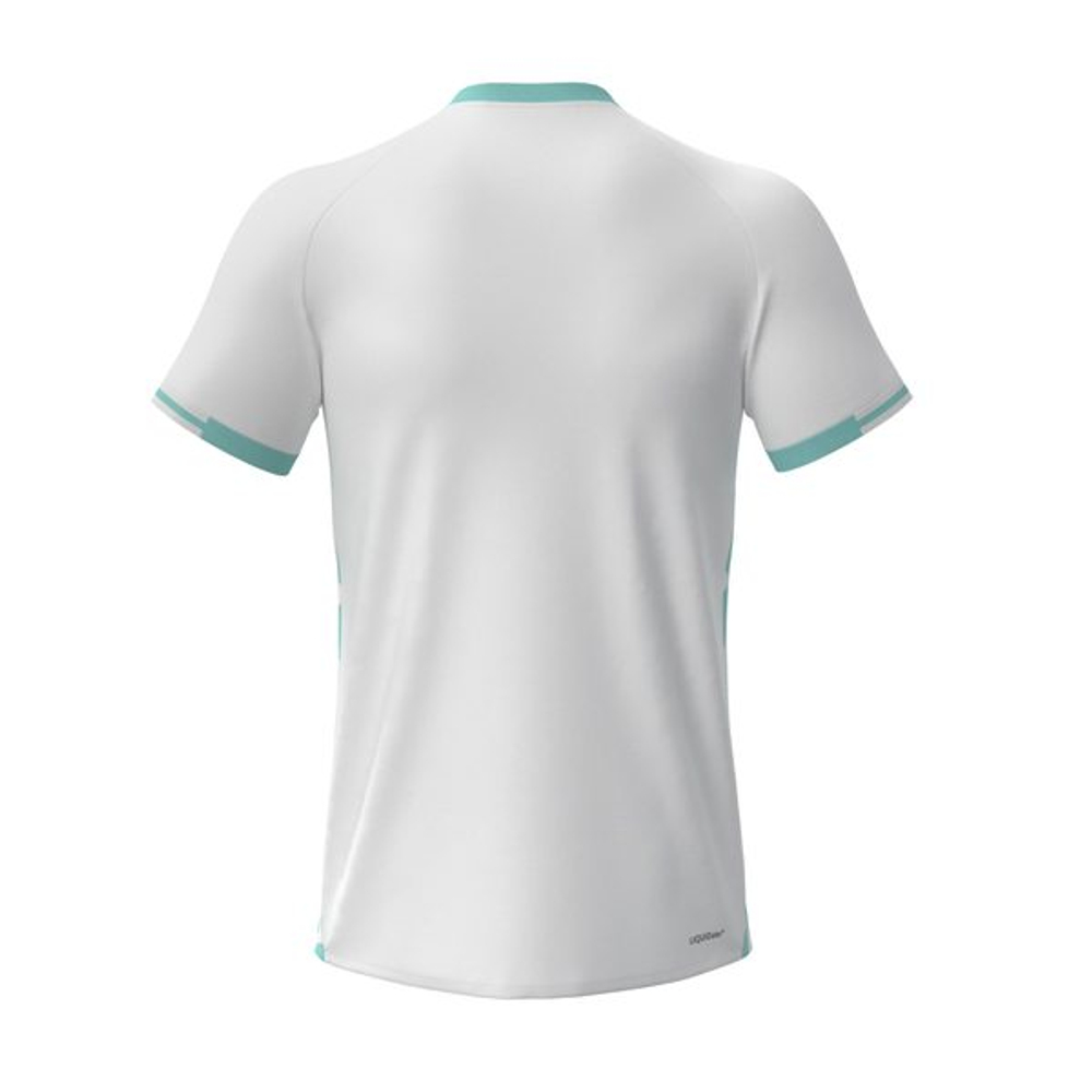 Футболка тренировочная детская CSKA Evolution 24 Training T-shirt Y — White/hyper turq