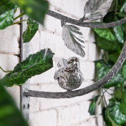 Кронштейн для цветов Птичка Терра Ливз Айс