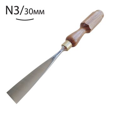 Резчицкая стамеска Петроградъ прямая, N3, 30 мм М00019107