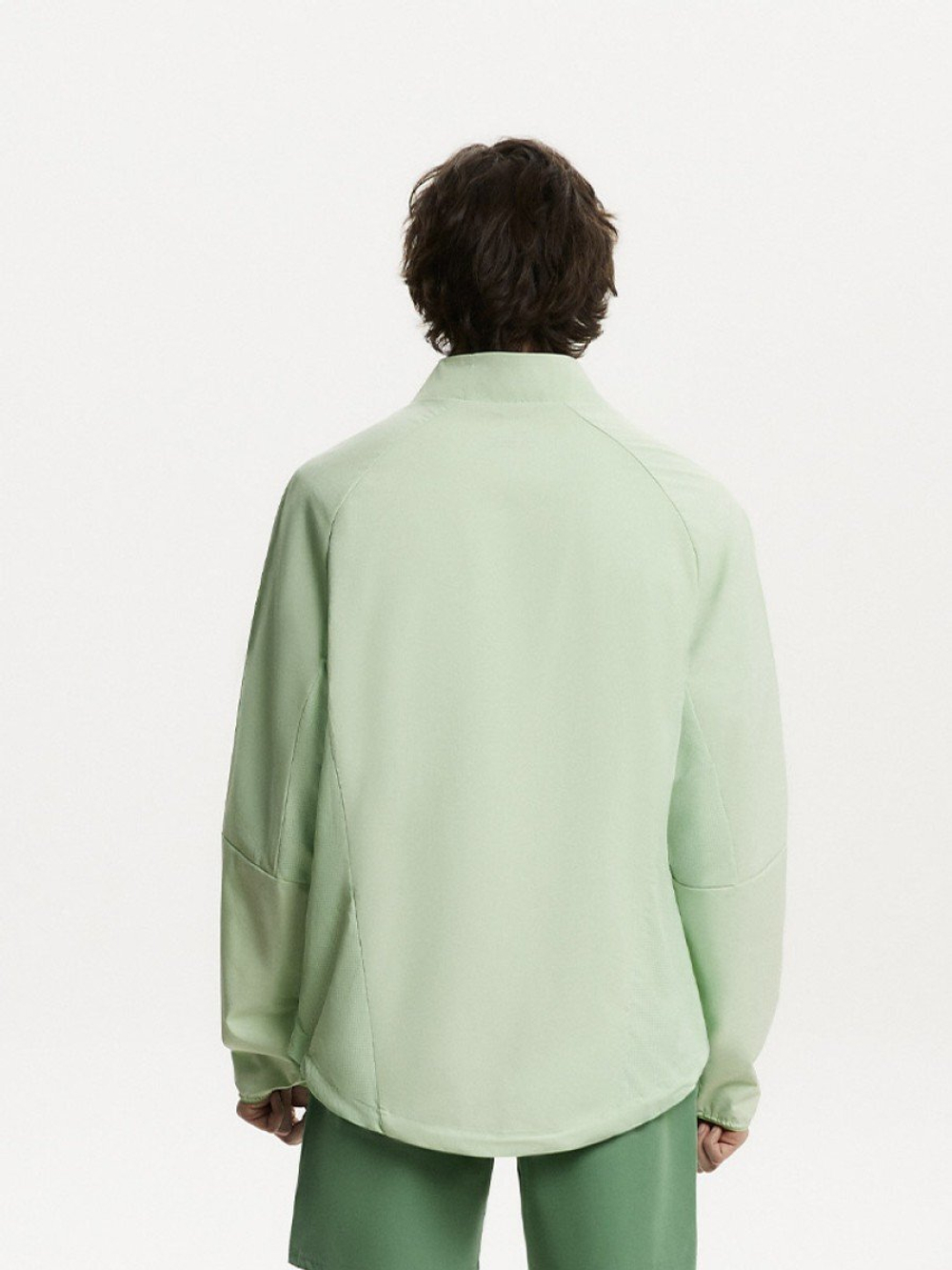 ОДЕЖДА ДЛЯ ТЕННИСА Мужская, Кофта с рукавом SEVENSIX JACKIE JACKET MEN LIGHT GREEN .