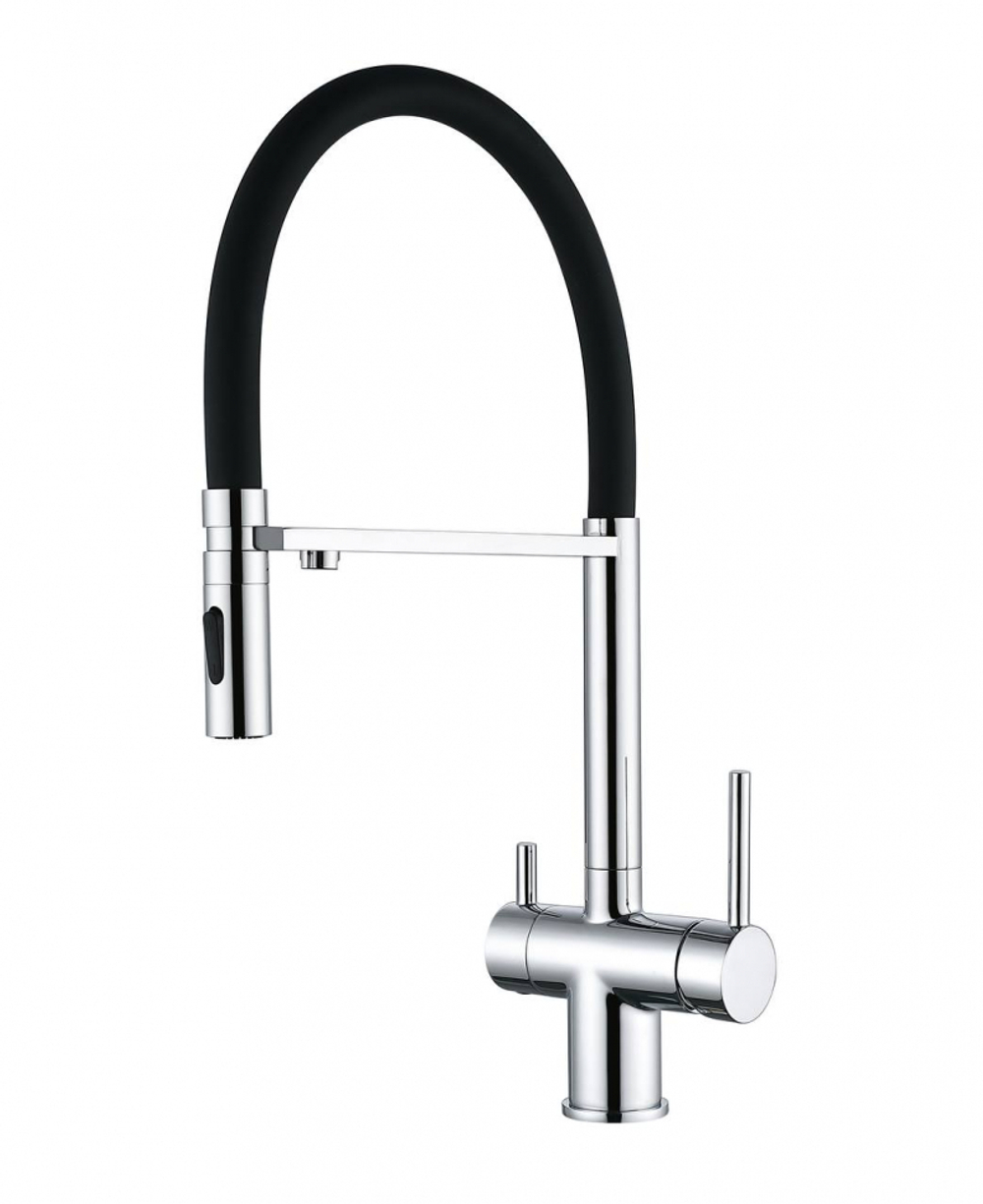 Смеситель для кухни под фильтр на магните GROCENBERG GB4096CR  (Kerox Венгрия)