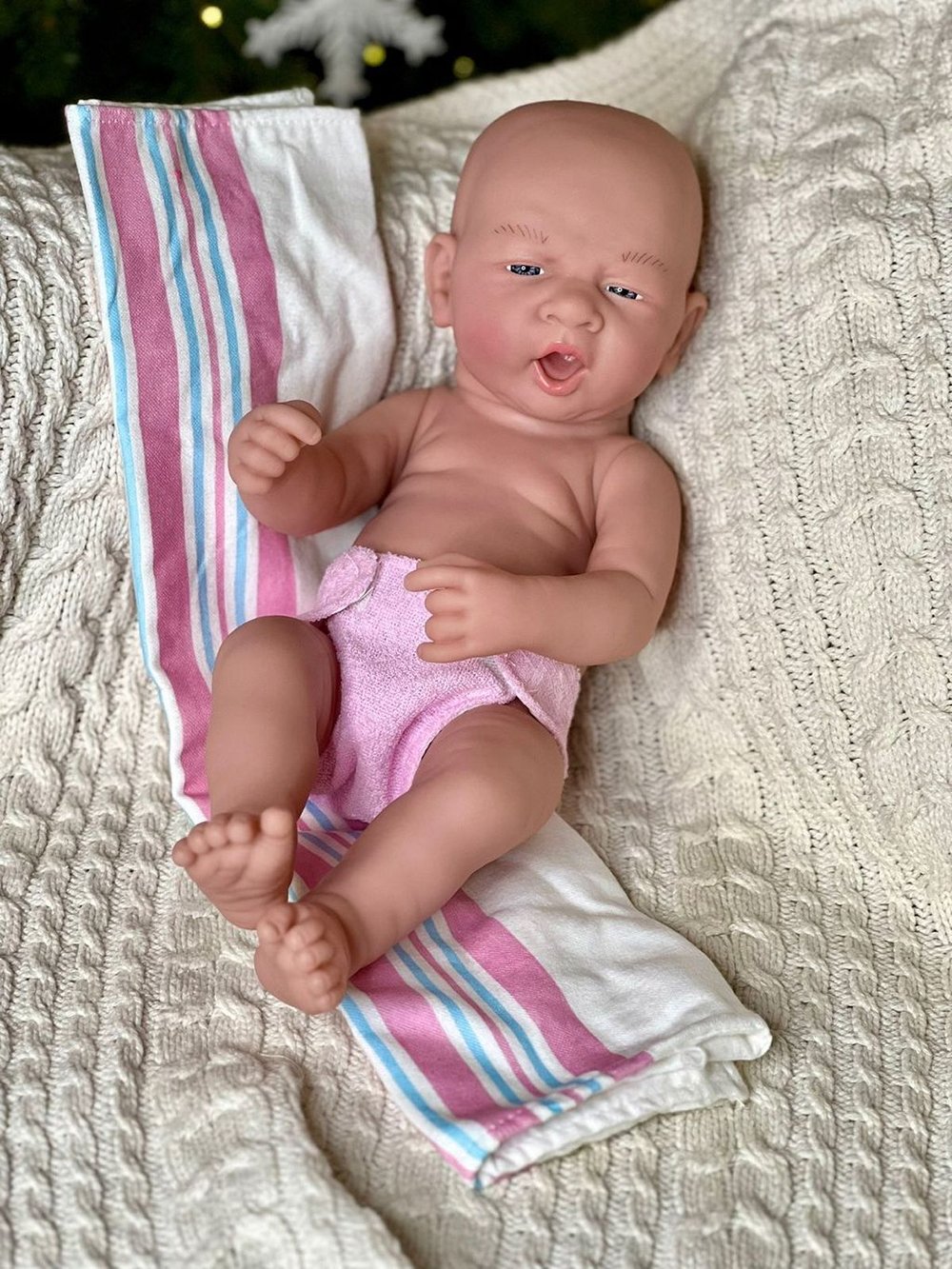 Кукла виниловая 35см в пакете (JX-293A5)