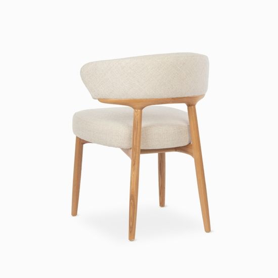 Стул Dublin деревянный каркас цвет бежевый/натуральный