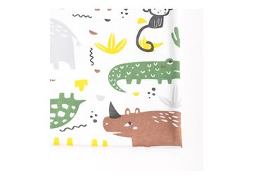 Простынь для кроватки KIDI soft от 0 до 4 лет (солнечная африка, трикотаж)