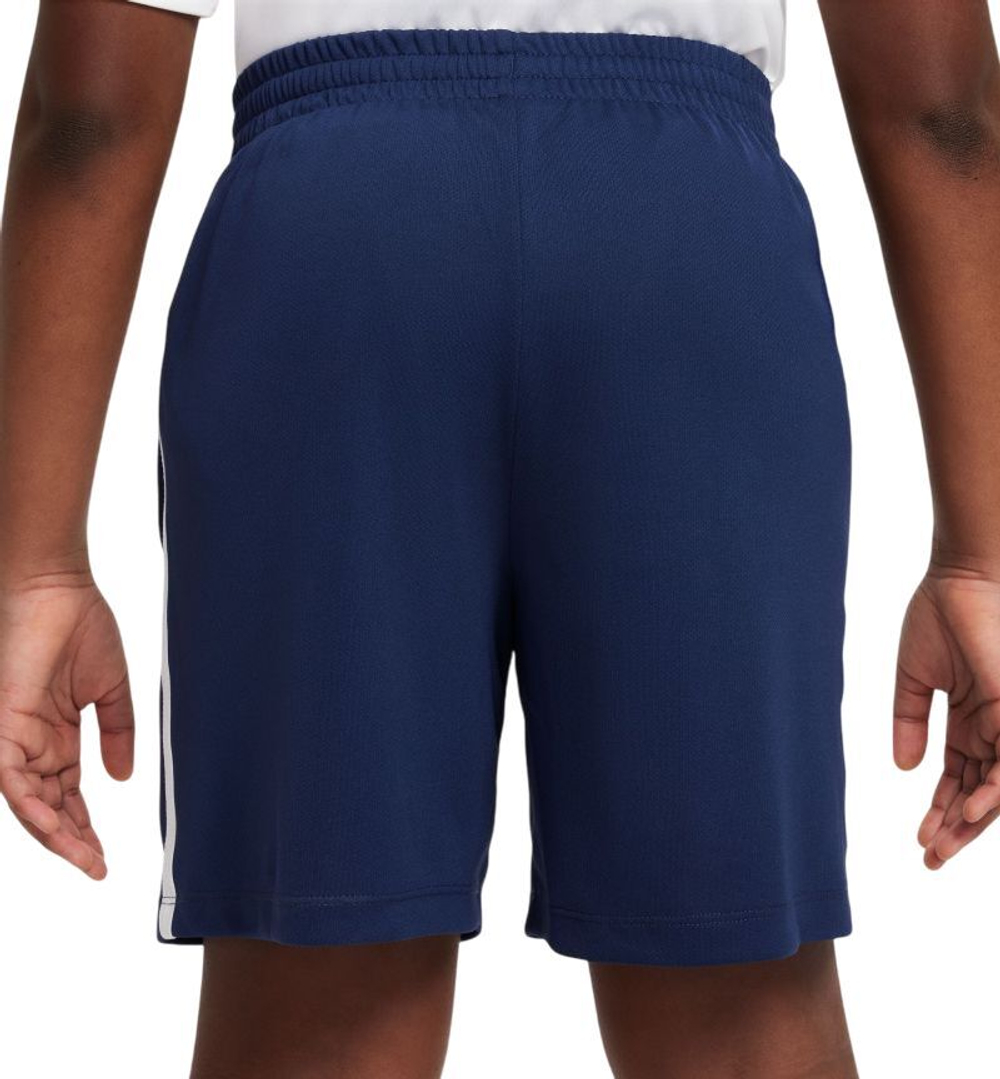 Шорты для мальчика теннисные Nike Boys Dri-FIT Multi - midnight navy/white/white