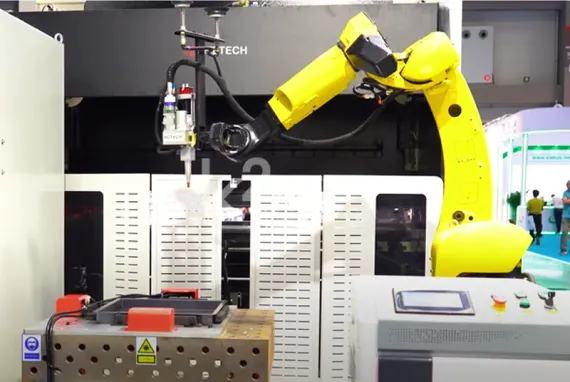 Автоматическая линия обработки листового металла HGTECH Smart-HCL