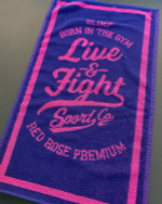 Полотенце Olimp Live & Fight Red Rose Pink 100x50