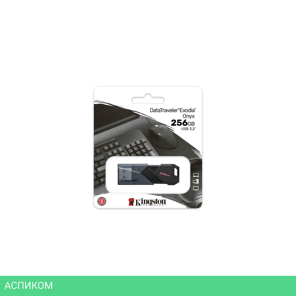 USB Flash-накопитель Kingston DataTraveler Exodia Onyx 256GB (DTXON/256GB)