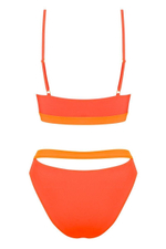 Раздельный женский купальник Miamelle (Размер: M) (Цвет: оранжевый)