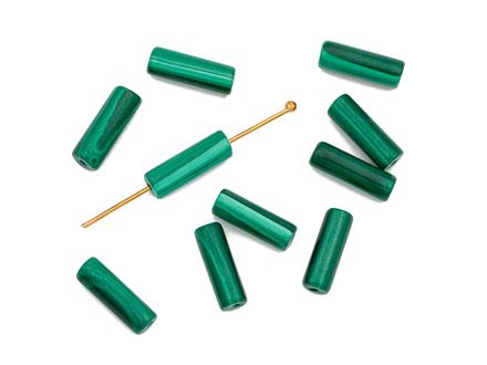 Натуральный малахит 13-14х4,5мм