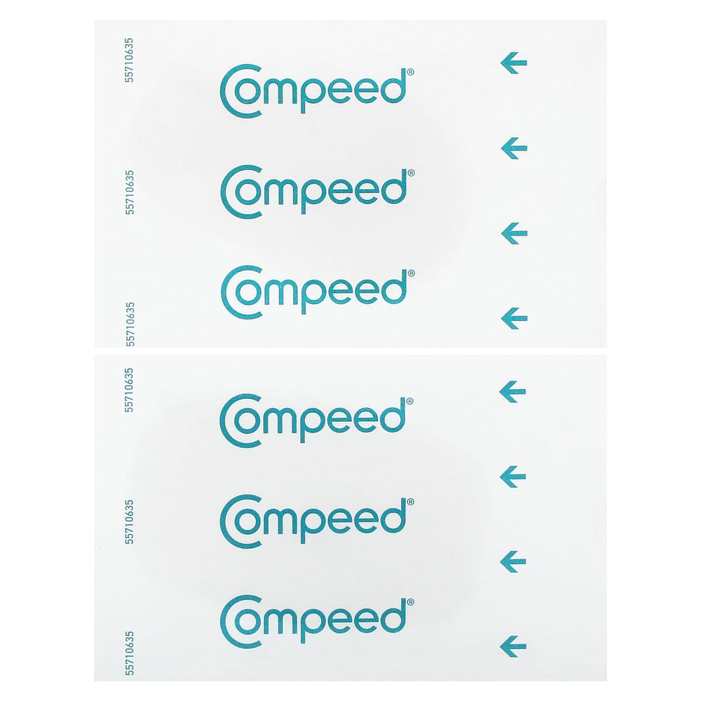 Compeed, улучшенный уход в блистерной упаковке, для физической активности, 9 активных гелей
