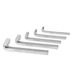 Набор угловых ключей шестигранных длинных 10шт. (6-22 мм) STANKO CS11110