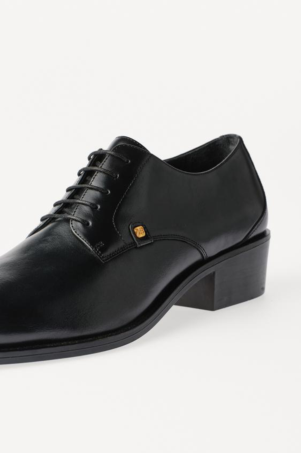 ZARA X WILLY CHAVARRIA ЭЛЕГАНТНЫЕ КОЖАНЫЕ ТУФЛИ, ЧЕРНЫЙ