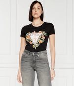 Футболка TRIANGLE FLOWERS GUESS - черный(W4GI24 J1314)
