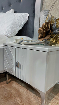 Коллекция "Лаура" Серая серебро