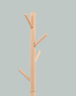 Вешалка напольная Hook светлое дерево