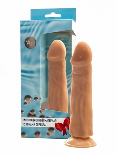 Фаллоимитатор с ионами серебра, №27 (Цвет: телесный)