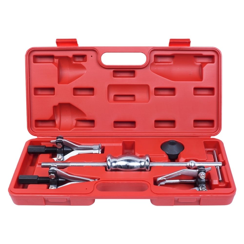 МАСТАК (100-31005C) Обратный молоток для внутренних и внешних подшипников, 15-80 мм, кейс, 6 предметов