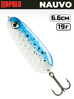 Блесна RAPALA Nauvo NAV19 / 6.6 см, 19 г, цвет BLI