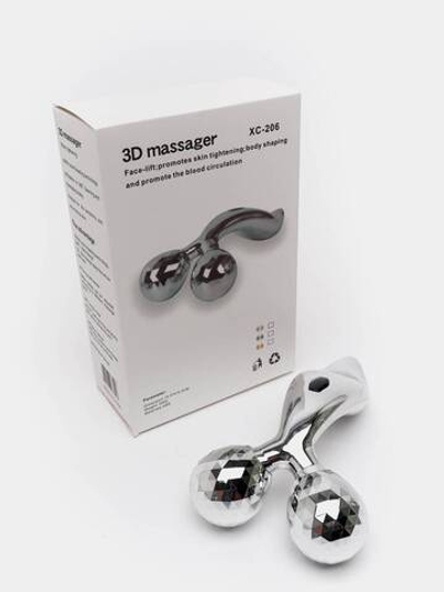 3D Роликовый массажер для лица и тела (Лифтинг эффект)