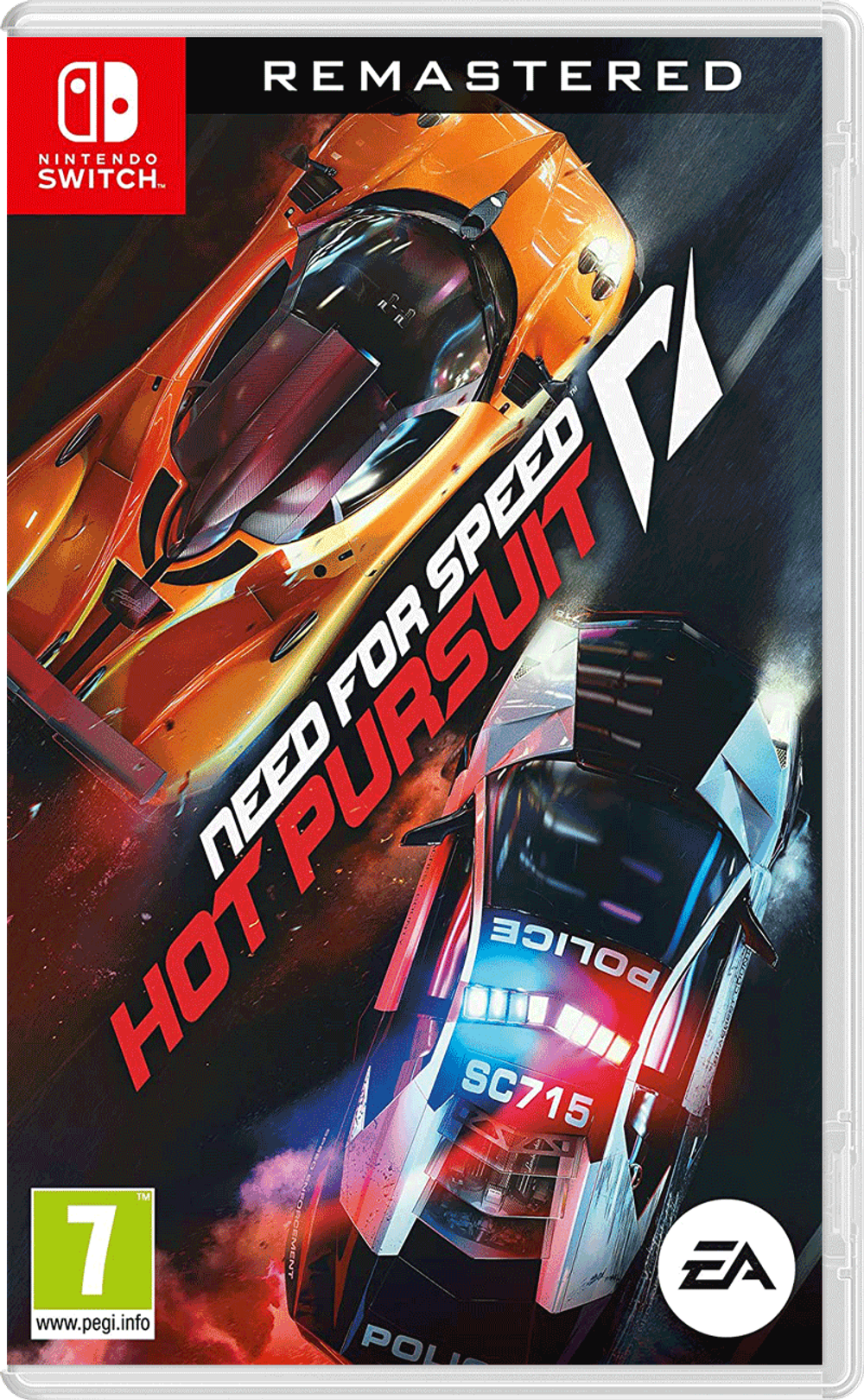 Игра Need for Speed Hot Pursuit Remastered (NFS) (Русская версия) для Nintendo Switch